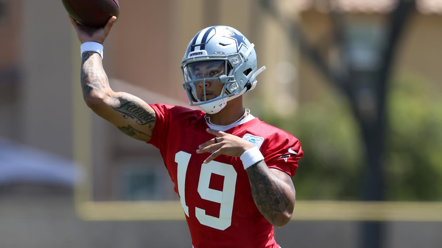 Video shows Trey Lance's rocky start to Dallas Cowboys training camp