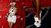 Janelle Monáe Wears Eye-Popping Shoes from Area at Met Gala After Party