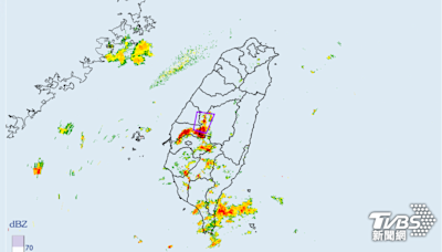 快訊／趕快進室內！大雷雨襲3地 慎防劇烈降雨、雷擊