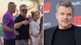 Matt Damon 'evacuated from Greek bar' in bomb scare