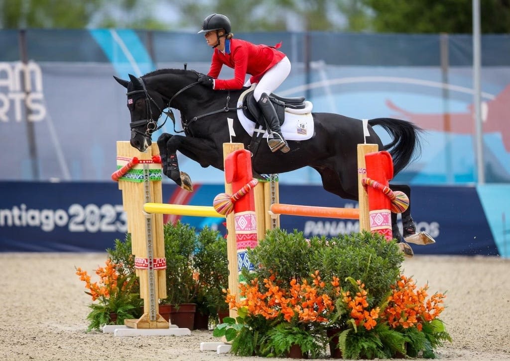 Caroline Pamukcu and HSH Blake set for equestrian Olympic debut