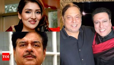 Govinda's daughter Tina Ahuja, Shatrughan Sinha, David Dhawan among other celebs visit hospital following actor's accidental shooting incident | Hindi Movie News - Times of India