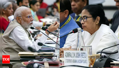 Mamata walks out, Nitish skips; PM sets eyes on Viksit Bharat: What happened at the 9th Niti Aayog meeting | India News - Times of India