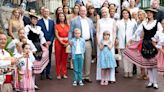 Princess Charlene, Prince Albert, and Their Twins Stepped Out for the Monaco Picnic