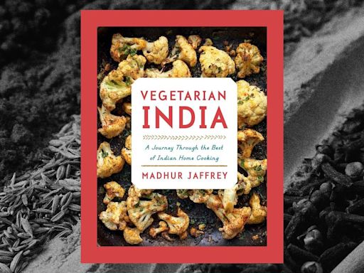 One great cookbook: Madhur Jaffrey's 'Vegetarian India'