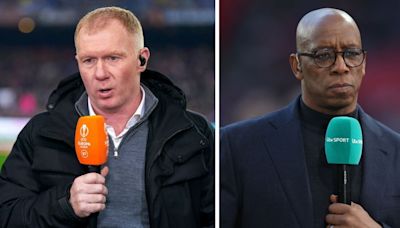 Paul Scholes digs out Ian Wright and Arsenal icons for 'fear' over Euro issue