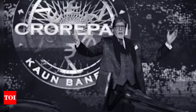 Amitabh Bachchan drops the first click as he begins shooting for Kaun Banega Crorepati 16; Netizens write 'Aarambh kiya jaaye' in Big B's style - Times of India