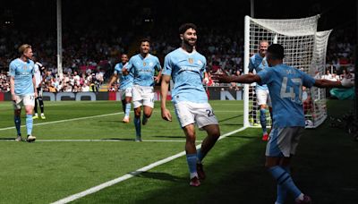 Manchester City golea 4-0 en Fulham y aumenta la presión sobre el Arsenal