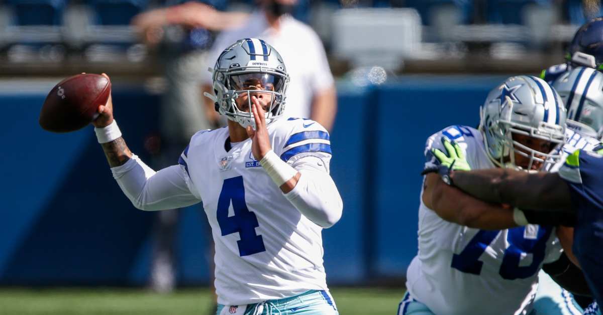 Browns Week 1 Foe Prescott Seen in Walking Boot; Cowboys QB Injured?