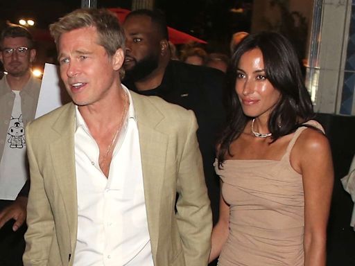 Brad Pitt and Girlfriend Ines de Ramon Have Chic Date Night After 'Wolfs' L.A. Premiere