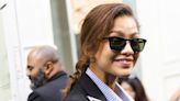 Zendaya Wears Button Down That Plays Peekaboo With Her Abs While In NYC