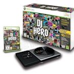 XBOX360 全新原廠 DJ HERO DJ英雄 混音器同捆 無線轉盤 含遊戲片【台中恐龍電玩】