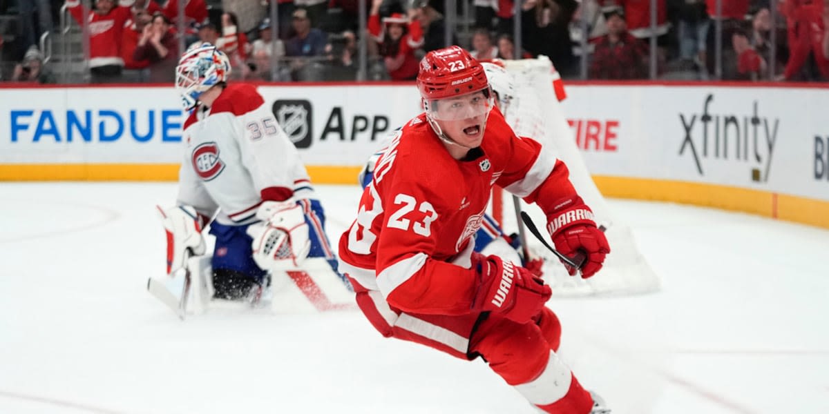 Detroit gives forward Lucas Raymond massive eight-year extension