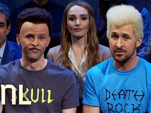 SNL Cast Completely Loses It During Ryan Gosling ‘Beavis And Butt-Head’ Sketch