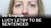 Lucy Letby says 'I'm innocent' as she is handed whole-life sentence