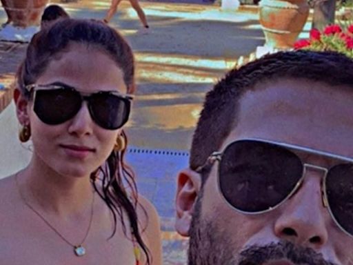 Shahid Kapoor Drops A Hot Beach Selfie With Wife Mira Rajput From Their Holiday Vacation; See Here - News18