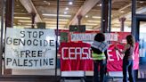 Saint Martins College Students Take Control of the School’s Reception Area in Pro-Palestine Protest
