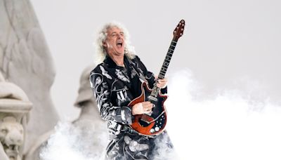 Queen guitarist Brian May says he had a ‘minor stroke’ but can still play