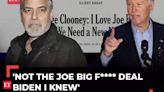 Hollywood goes after Biden: George Clooney says 'Democrats not going to win presidency with him...'