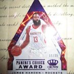 新賣家~18/19~James Harden /25~CROWN ROYALE~三角飯糰~皇冠~紫亮~超低限量/25~