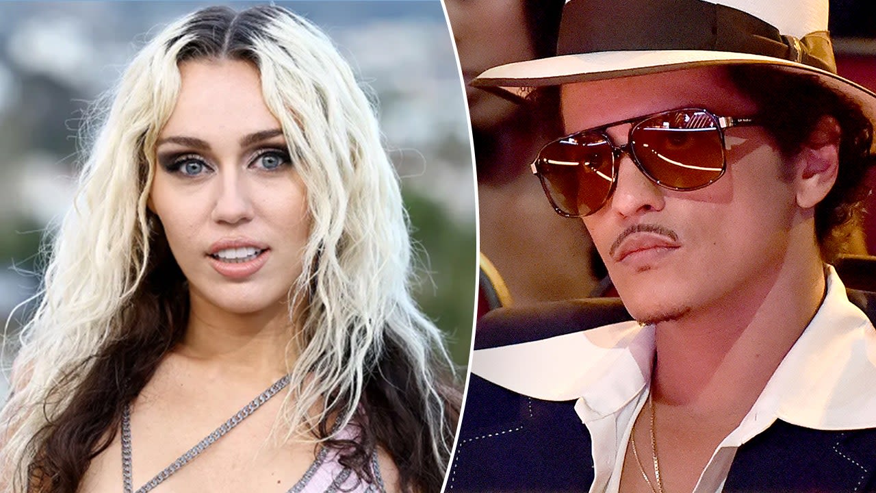 Miley Cyrus accused of copying Bruno Mars in lawsuit over song 'Flowers'