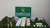 Incautan droga y 5.100 euros en Villanueva de Córdoba en una intervención con dos detenidos