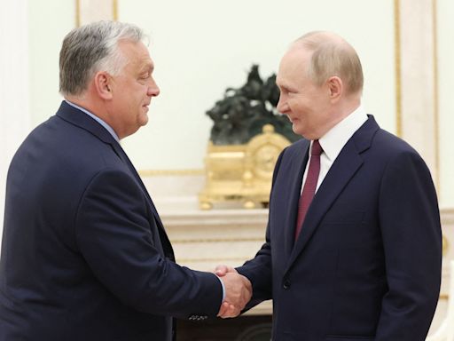 Viktor Orban irrita a la Unión Europea con su visita a Vladimir Putin en Moscú