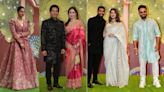 Sania Mirza, Jaspreet Bumrah, Sachin Tendulkar with wife and MS Dhoni with family stun in stylish outfits at Anant Radhika Shubh Ashirwad ceremony