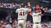 Bailey's 4-hit day, 2-run homer into McCovey Cove lift Giants over D-backs