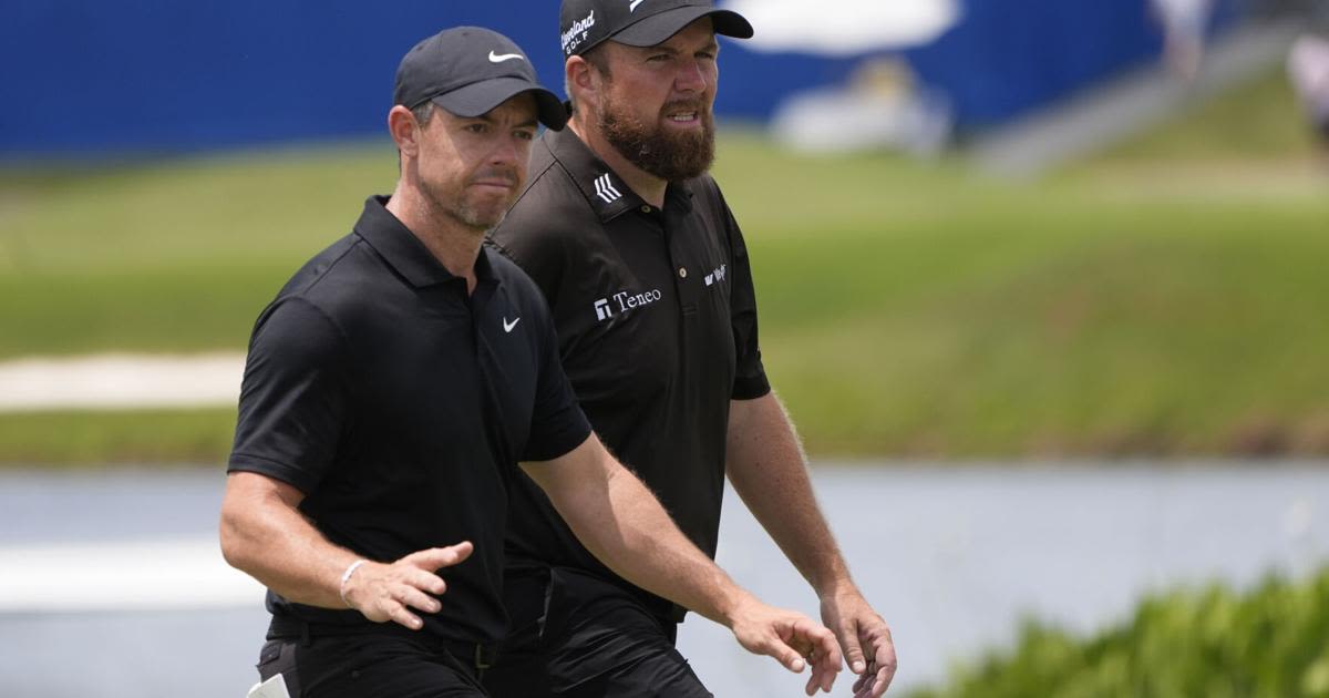 McIlroy-Lowry team shares lead at Zurich Classic