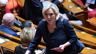 Marine Le Pen et le RN privés de postes à responsabilité à l’Assemblée