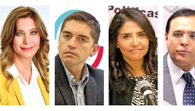 Cambian de partido para ir al Senado