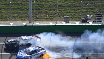 Kyle Larson and Chase Briscoe Involved in Serious Crash