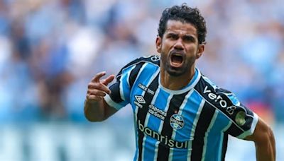 Diego Costa, estrella en la conquista del Campeonato Gaúcho con Gremio