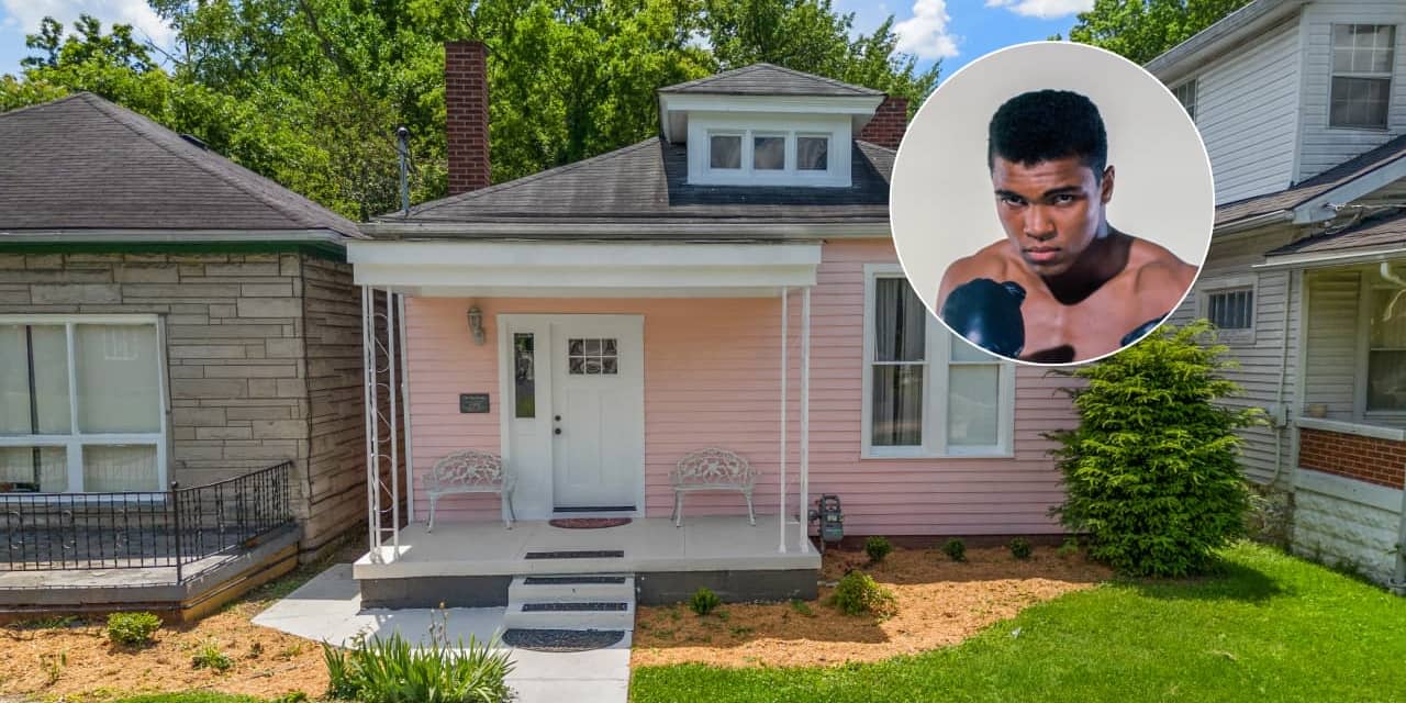 Muhammad Ali’s Childhood Home Selling as Part of a $1.5 Million Listing in Louisville, Kentucky