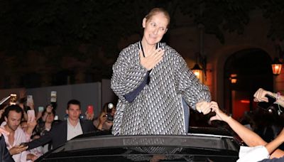 Celine Dion proudly defies debilitating illness to greet crowd of fans in Paris