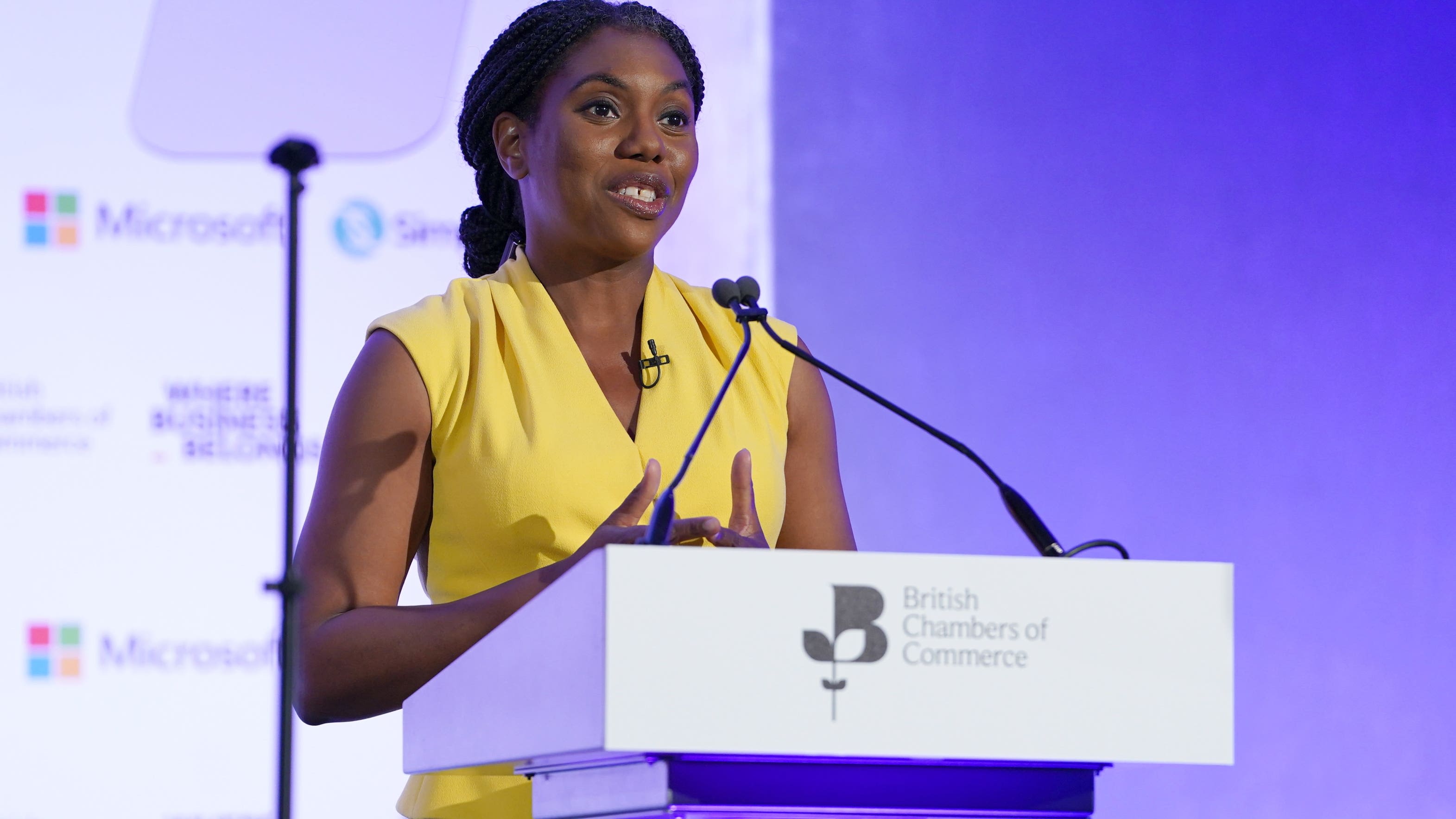 Kemi Badenoch promises to work through ‘long list’ of UK-EU trade barriers