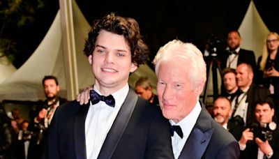 Richard Gere Makes Rare Appearance With Eldest Son Homer at Cannes