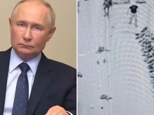 Moment Putin’s jaw hits the floor as he’s told Ukraine has invaded Russia