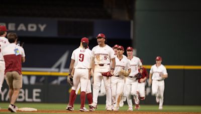 Where Arkansas baseball ranks in updated Field of 64 after winless SEC Tournament