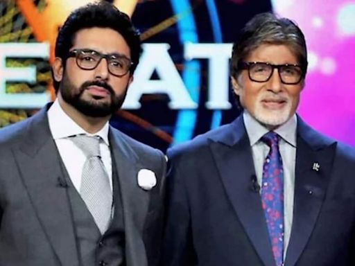 Amitabh Bachchan reacts to clip of Abhishek Bachchan imitating him as KBC host, calling Simi Garewal ‘Oprah' on her show