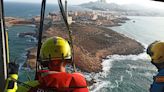 Continúa la búsqueda de un joven de 17 años que se metió al agua en la playa de Las Amoladeras de La Manga