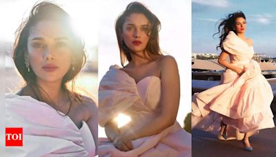 Aditi Rai Hydari at Cannes Film Festival 2024 in Romantic Pink Gown | - Times of India