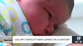 Fertility rate lowest in a century, CDC says