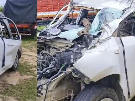 Trainee pilot dies in car crash in Hyderabad | Hyderabad News - Times of India