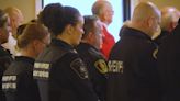 Police in St. John’s take part in long-running memorial service for colleagues killed in line of duty