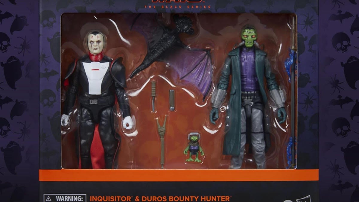Star Wars Black Series Inquisitor and Duros Bounty Hunter Halloween 2-Pack Is Finally In-Stock