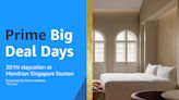 Amazon Singapore launches limited "Amazon Big Deal Suite" Staycation Experience for Prime Big Deal Days with the Mondrian Singapore Duxton