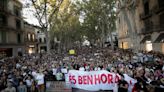 Thousands protest against mass tourism in Mallorca