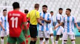 Chaos at Olympic football match as VAR rules out Argentina goal two hours after game suspended